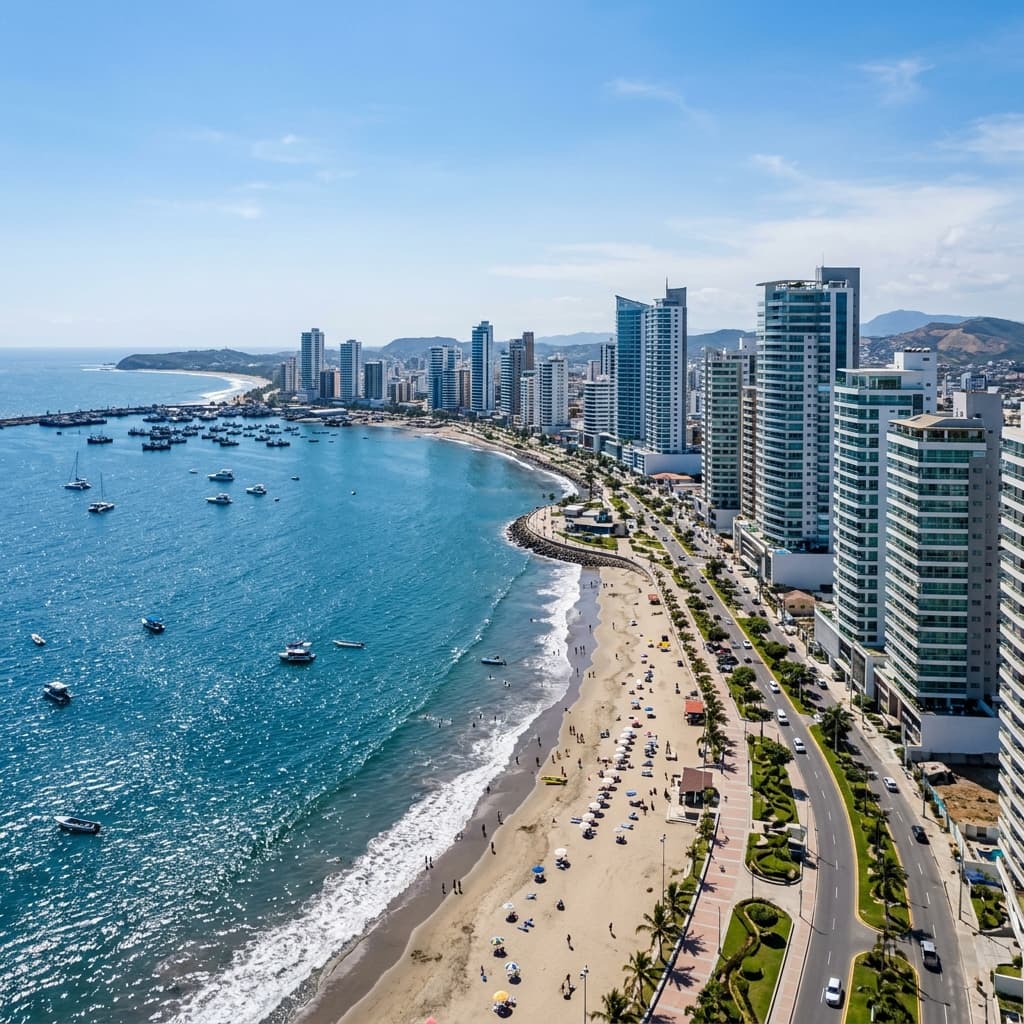 Manta Ecuador: Inversión Inmobiliaria Frente al Mar con Alta Plusvalía