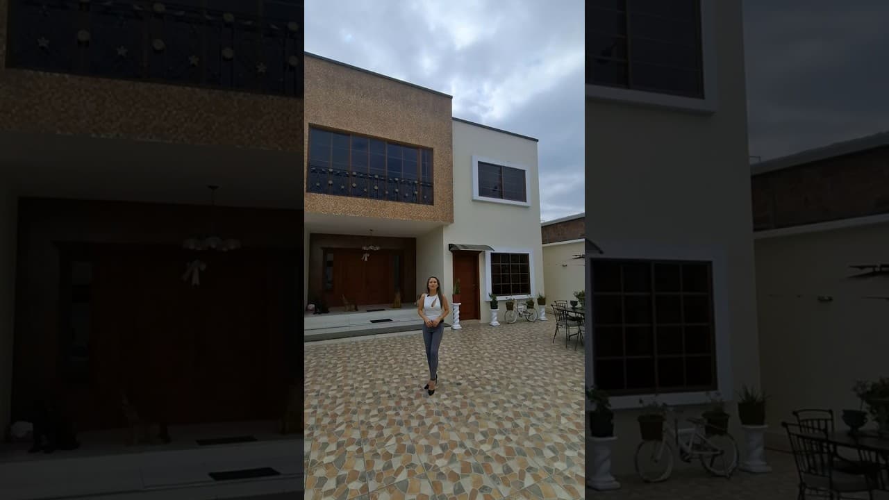Video de Casa en venta con 6 Habitaciones y piscina en Portoviejo, Manabí