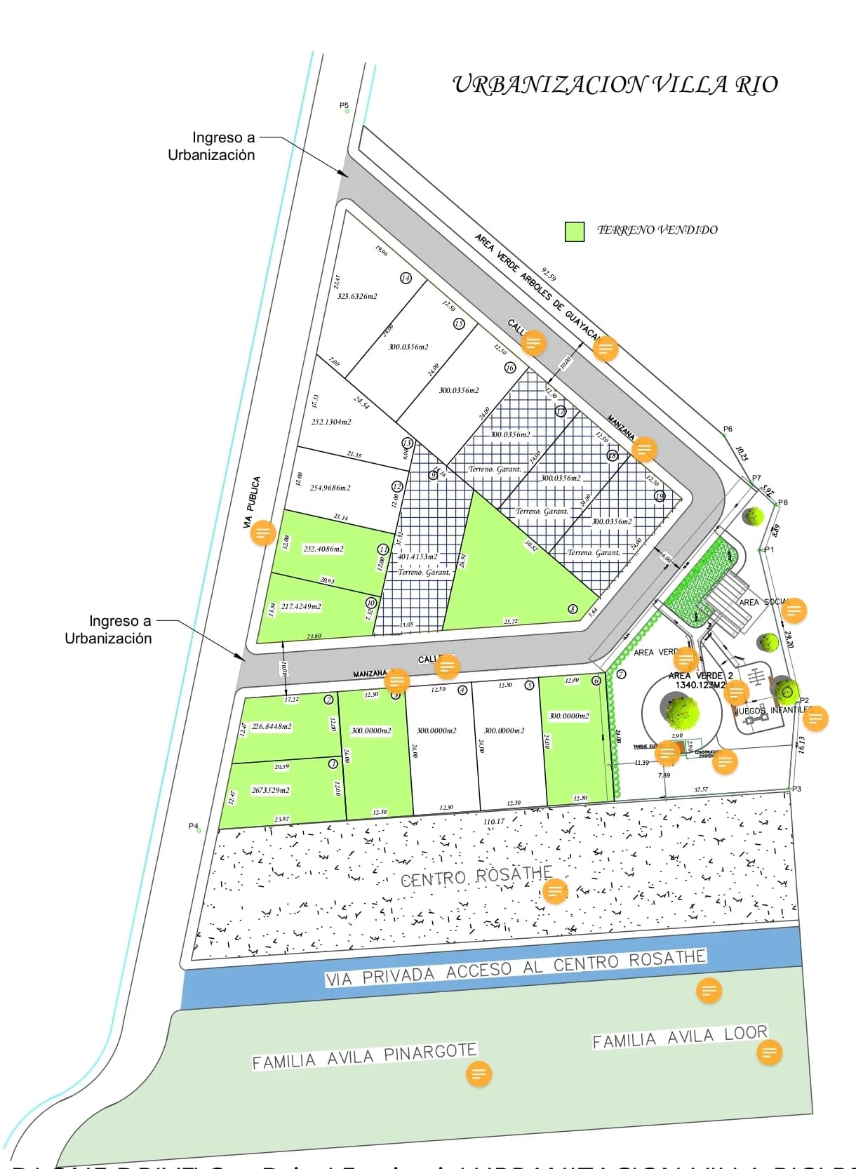 Terreno en venta en Portoviejo 300 mts2 en Villa Rio - 2