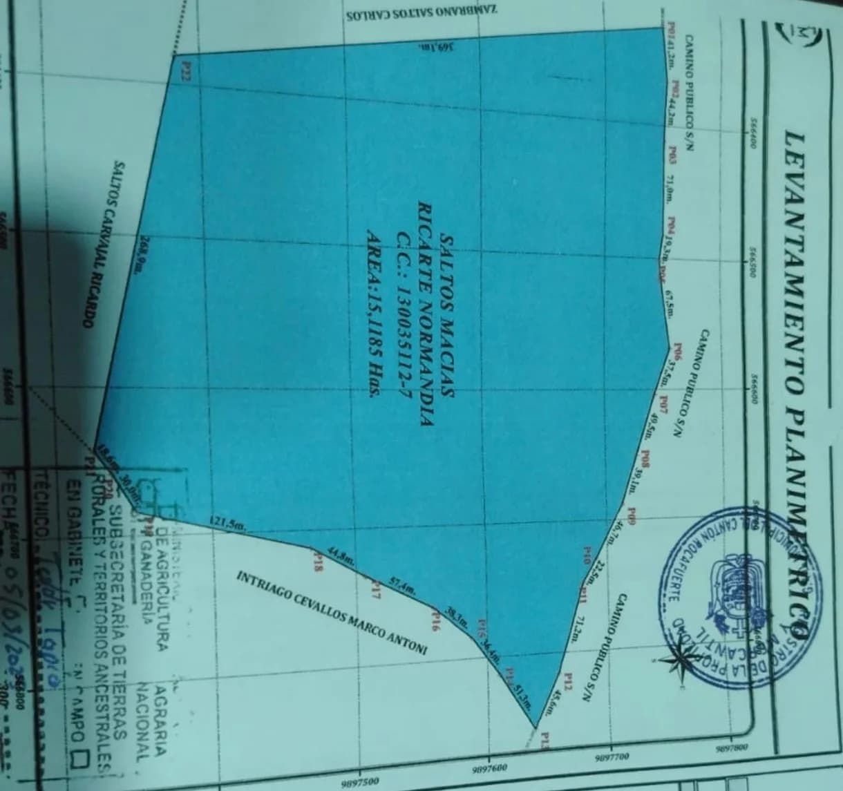 Finca en venta de 15 hectareas en Rocafuerte Manabi - Principal